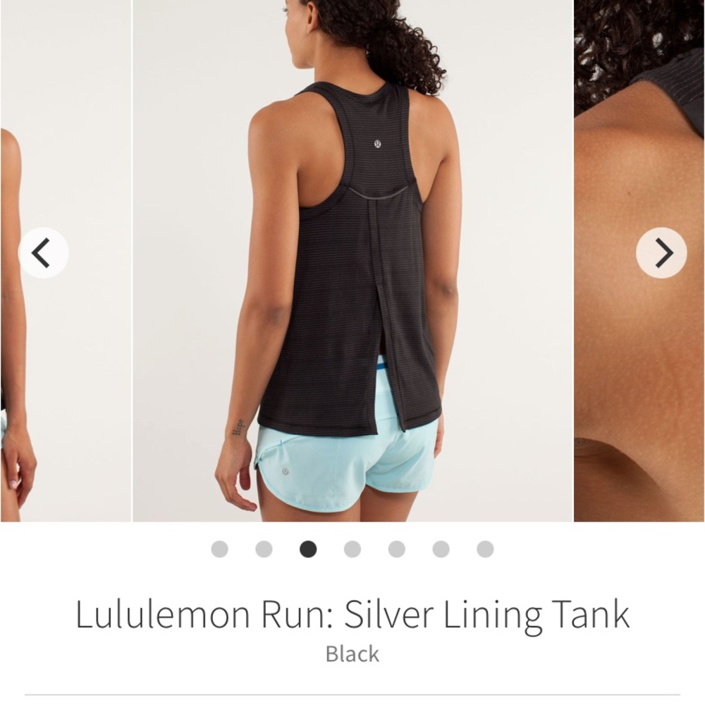 Lululemon Run: Silver Lining Tank - Picture 2 of 3